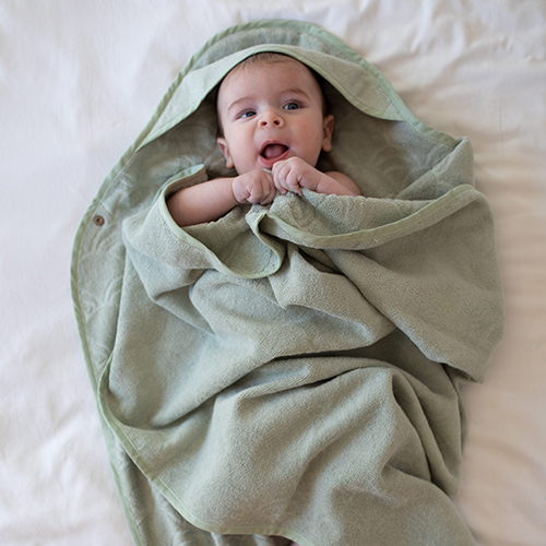 Baby Towel Green Pastel 3