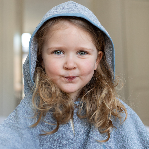 Toddler Cape Recycled Denim 1