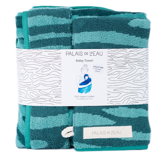 Baby Towel Minty Green 5
